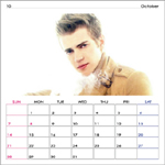 hayden calendar 2007 october